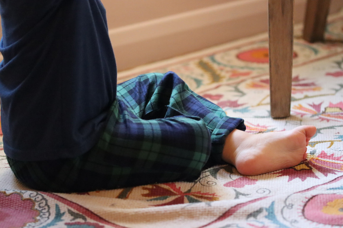 Green Tartan Pyjama Bottoms