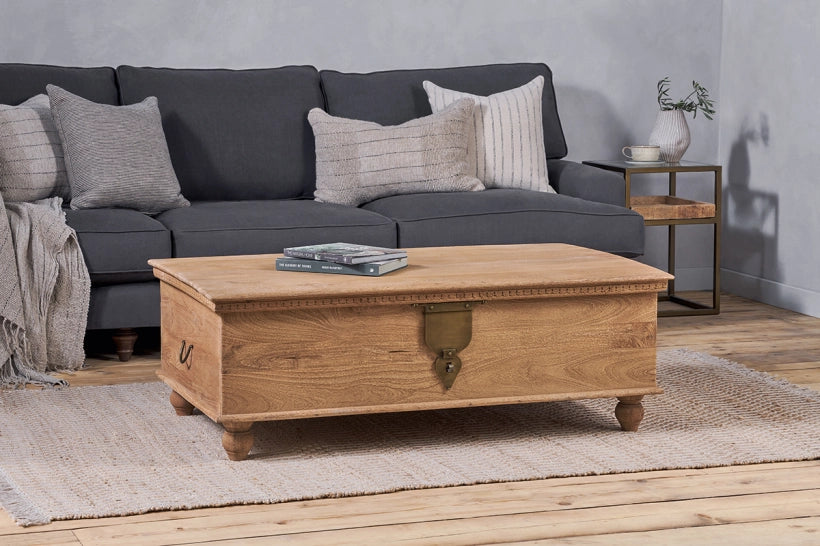 Vidur Mango Wood Chest Coffee Table