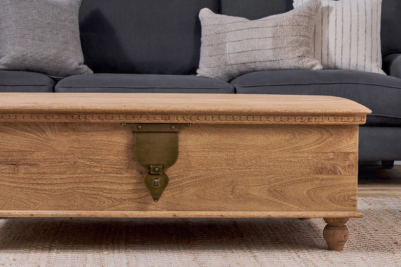 Vidur Mango Wood Chest Coffee Table