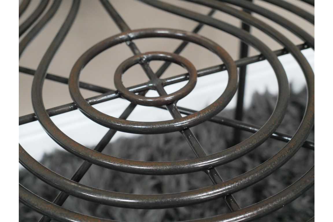 Curly Metal Garden Chair