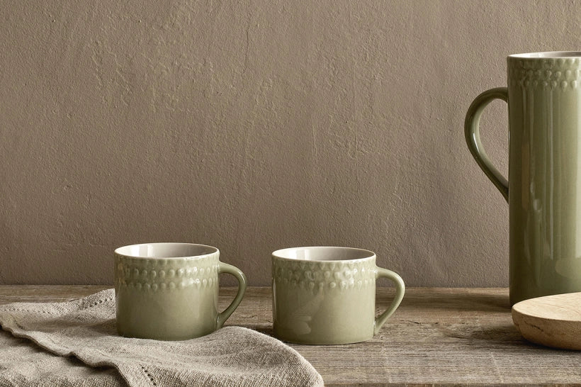 Sage Droplet Mug