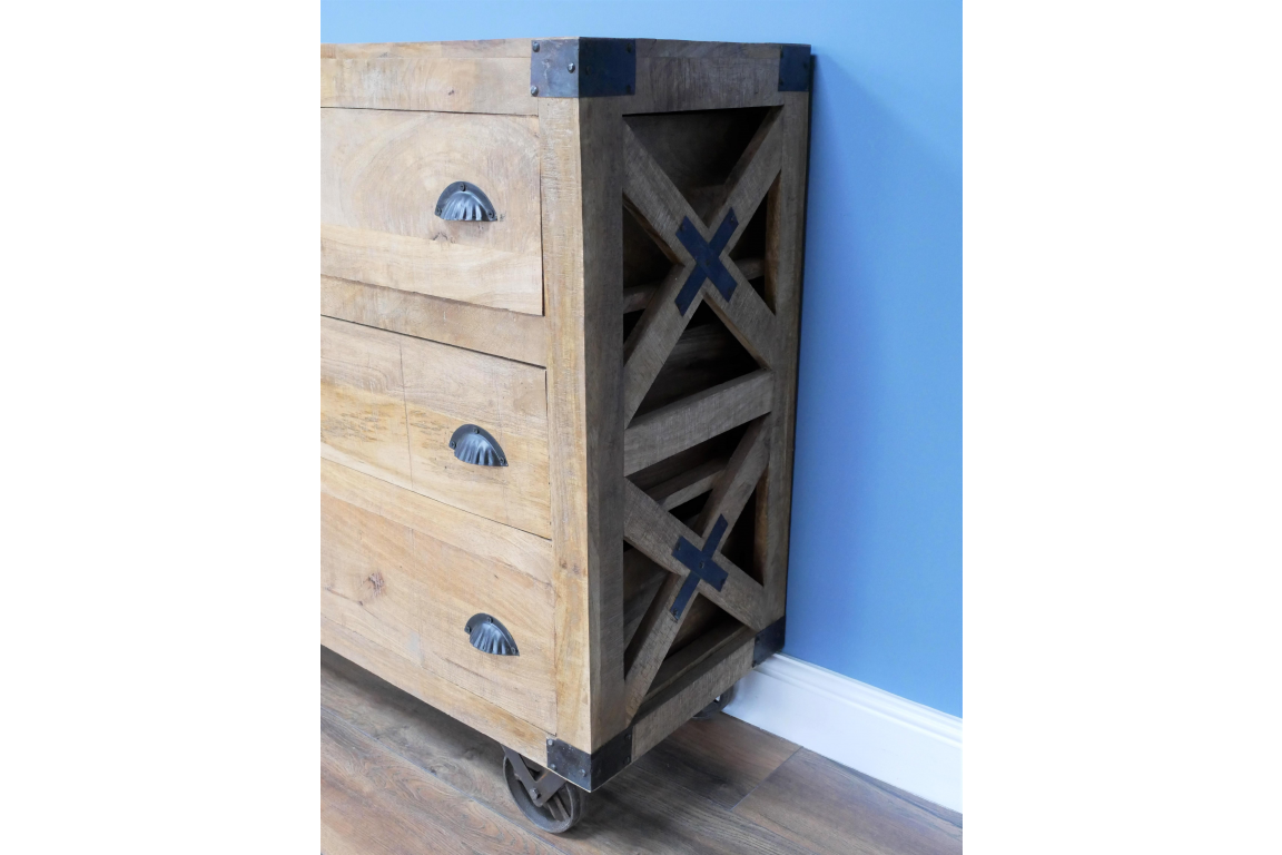 Mango Wood Chest of Drawers
