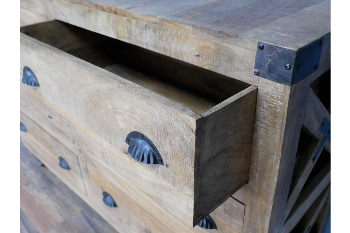 Mango Wood Chest of Drawers