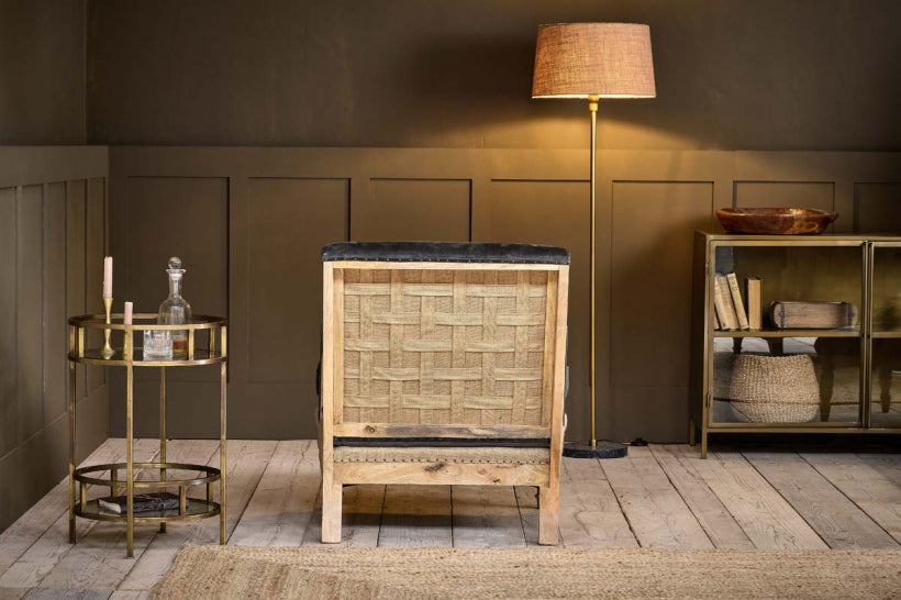 Abe Velvet Armchair