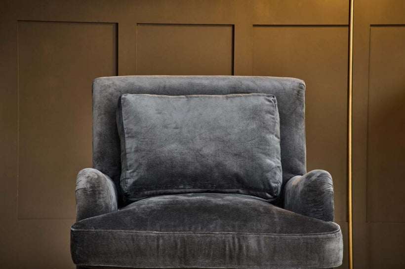 Abe Velvet Armchair