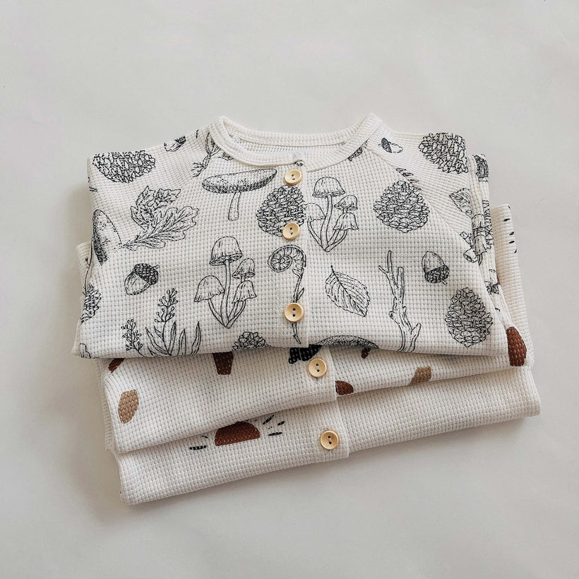 Waffled Woodland Set