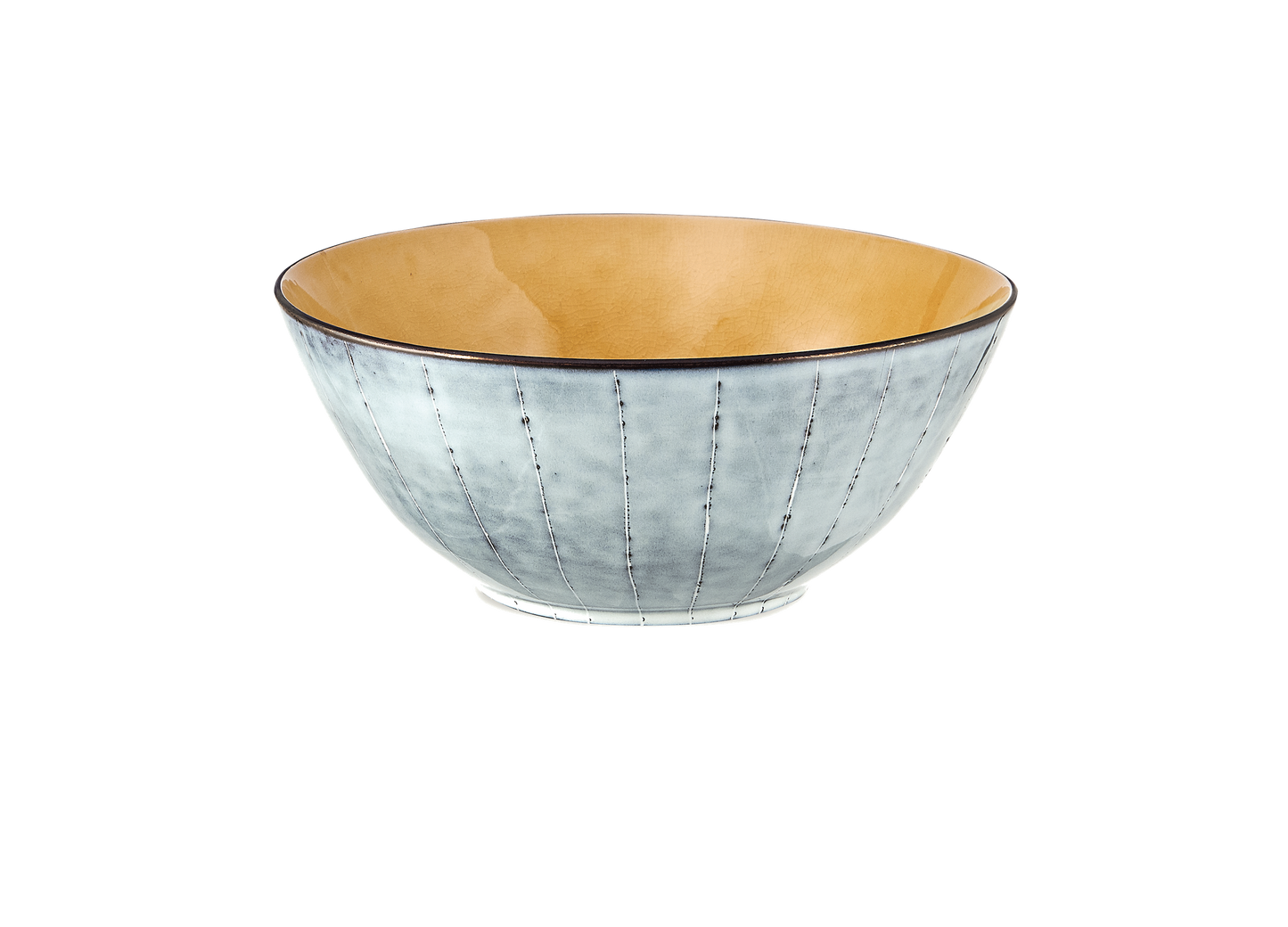 Bao Ceramic Serving Bowl - Mustard