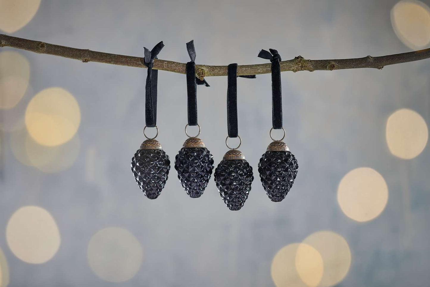 Harini Baubles - Set of 4 - Antique Black