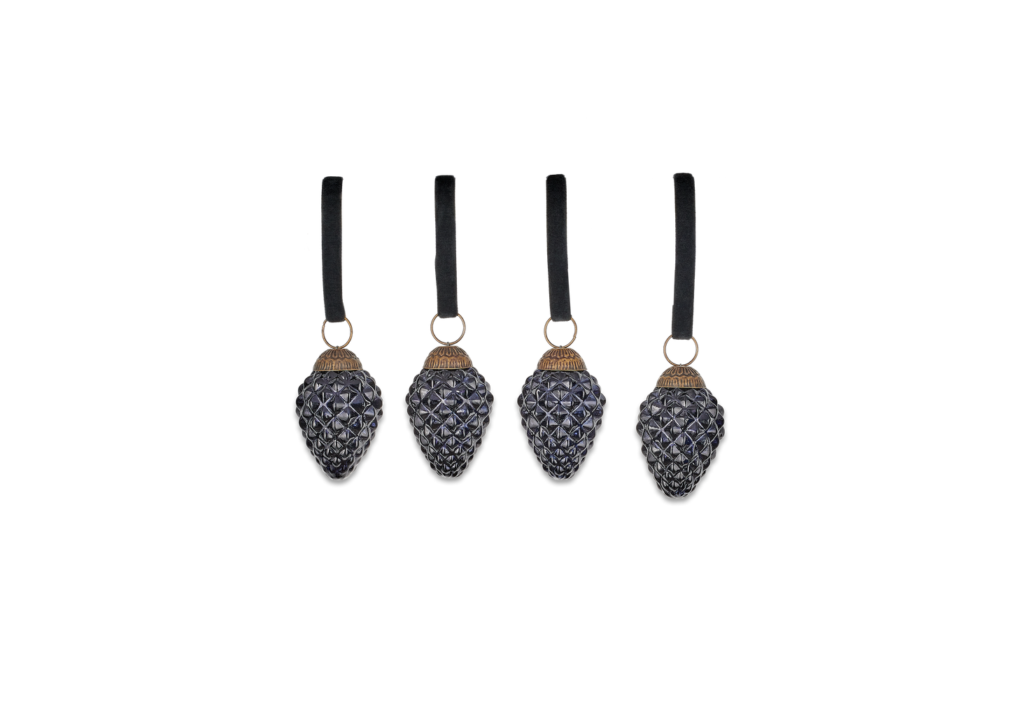 Harini Baubles - Set of 4 - Antique Black