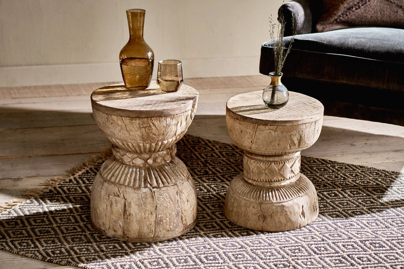 Kashba Reclaimed Side Table/Stool