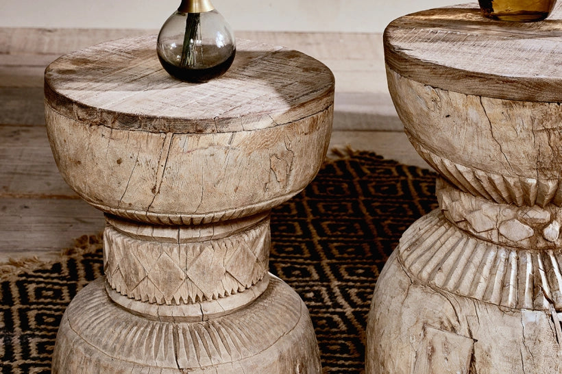 Kashba Reclaimed Side Table/Stool