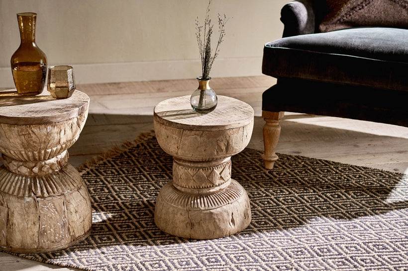 Kashba Reclaimed Side Table/Stool