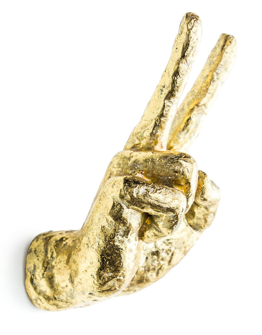 Hand Wall Hook - In 'Peace' and 'Rock On' Styles