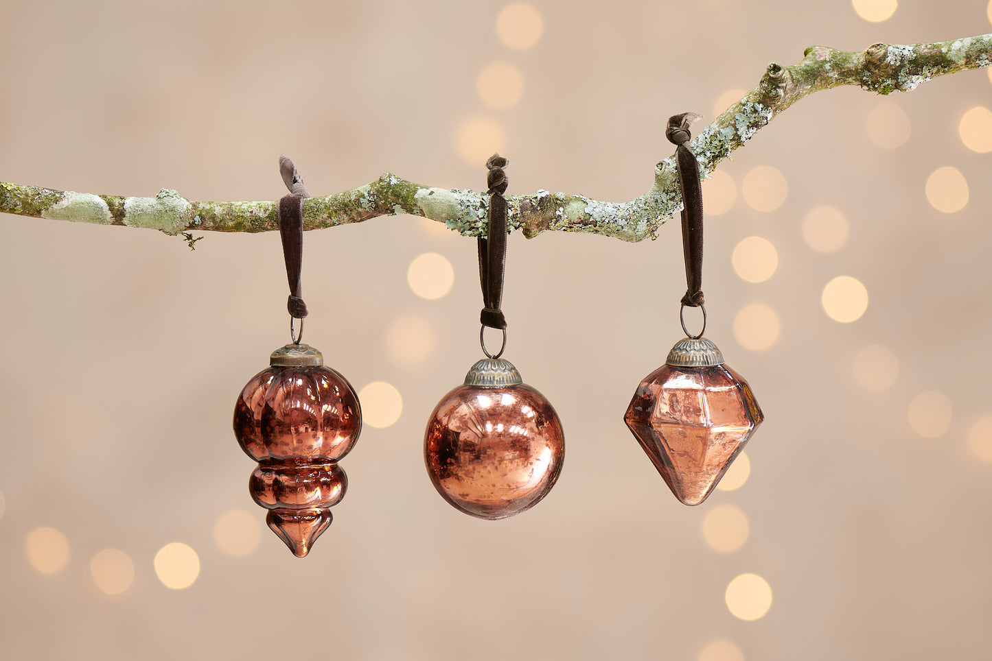 Ura Baubles - Set of 3 - Antique Copper