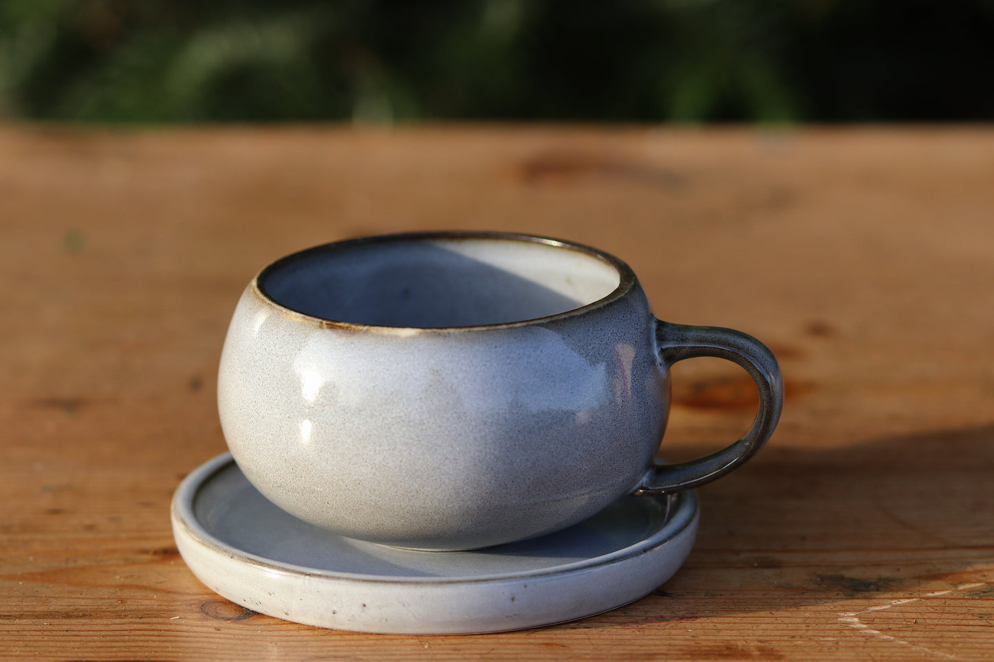 Amera Cup & Saucer - Grey