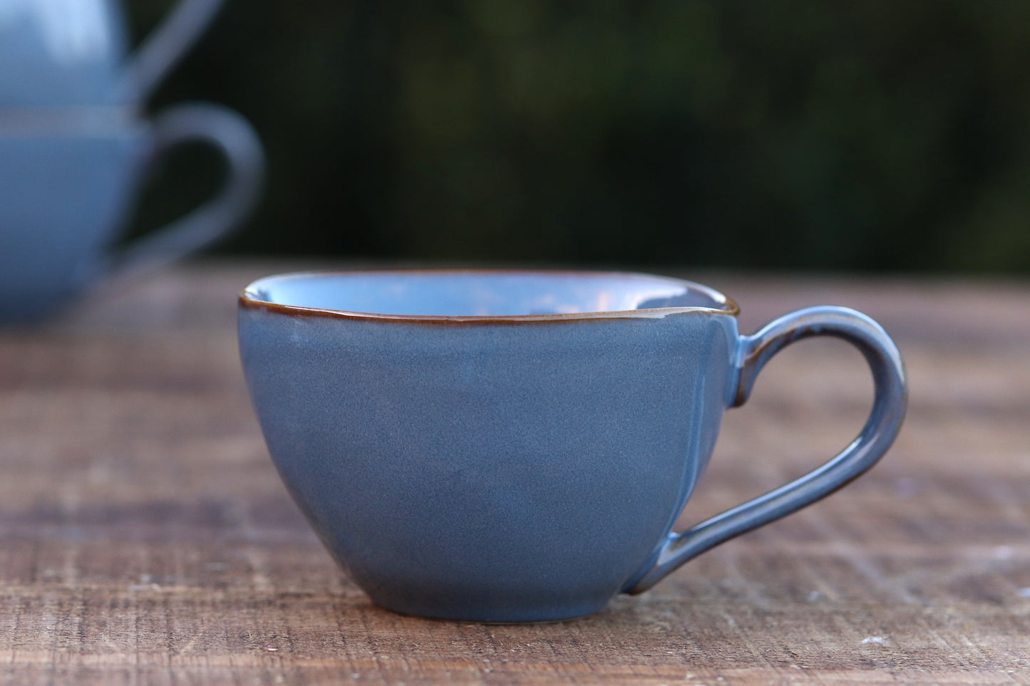 Blue Stoneware mug