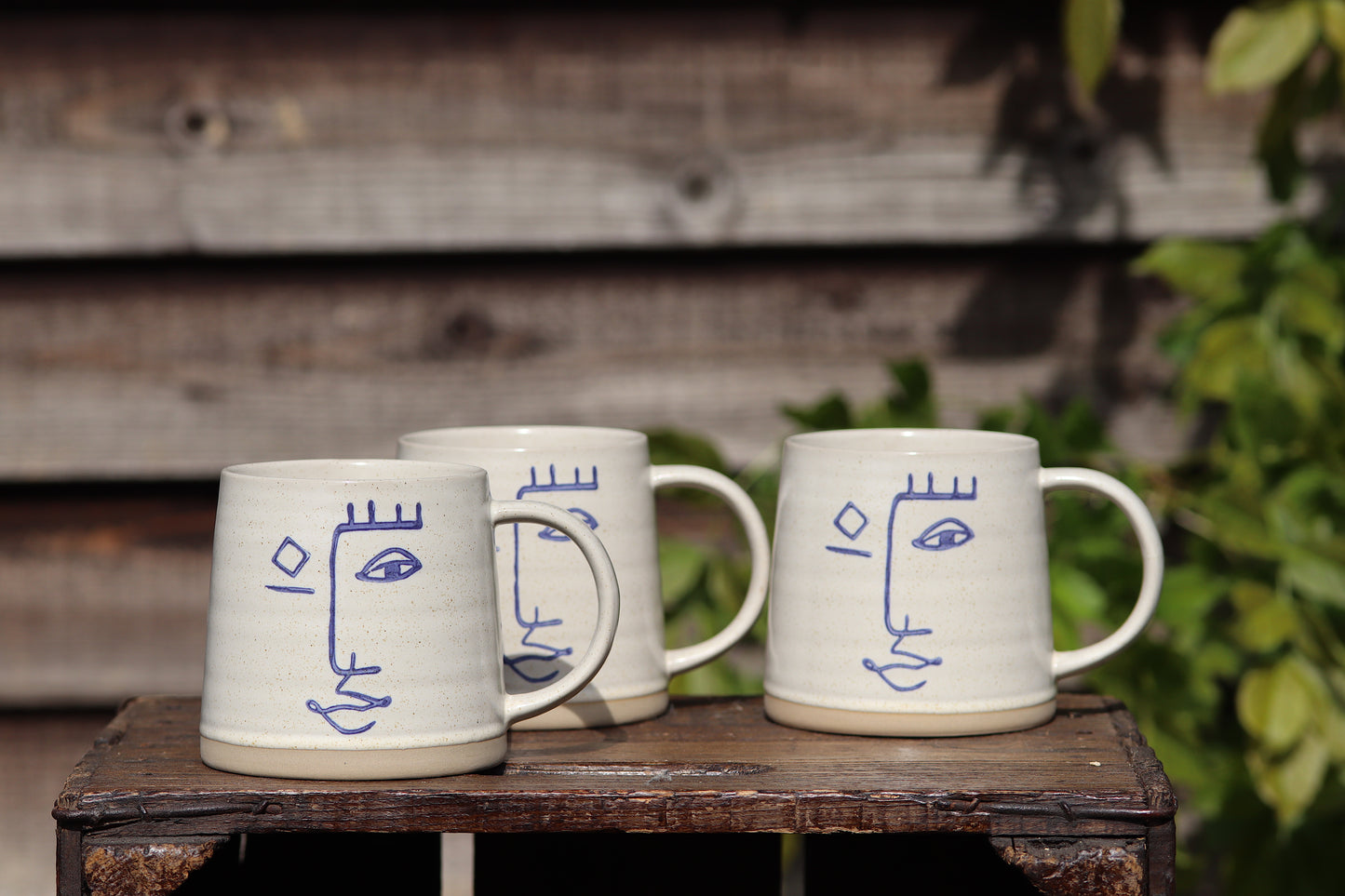 Abstract Face Mug