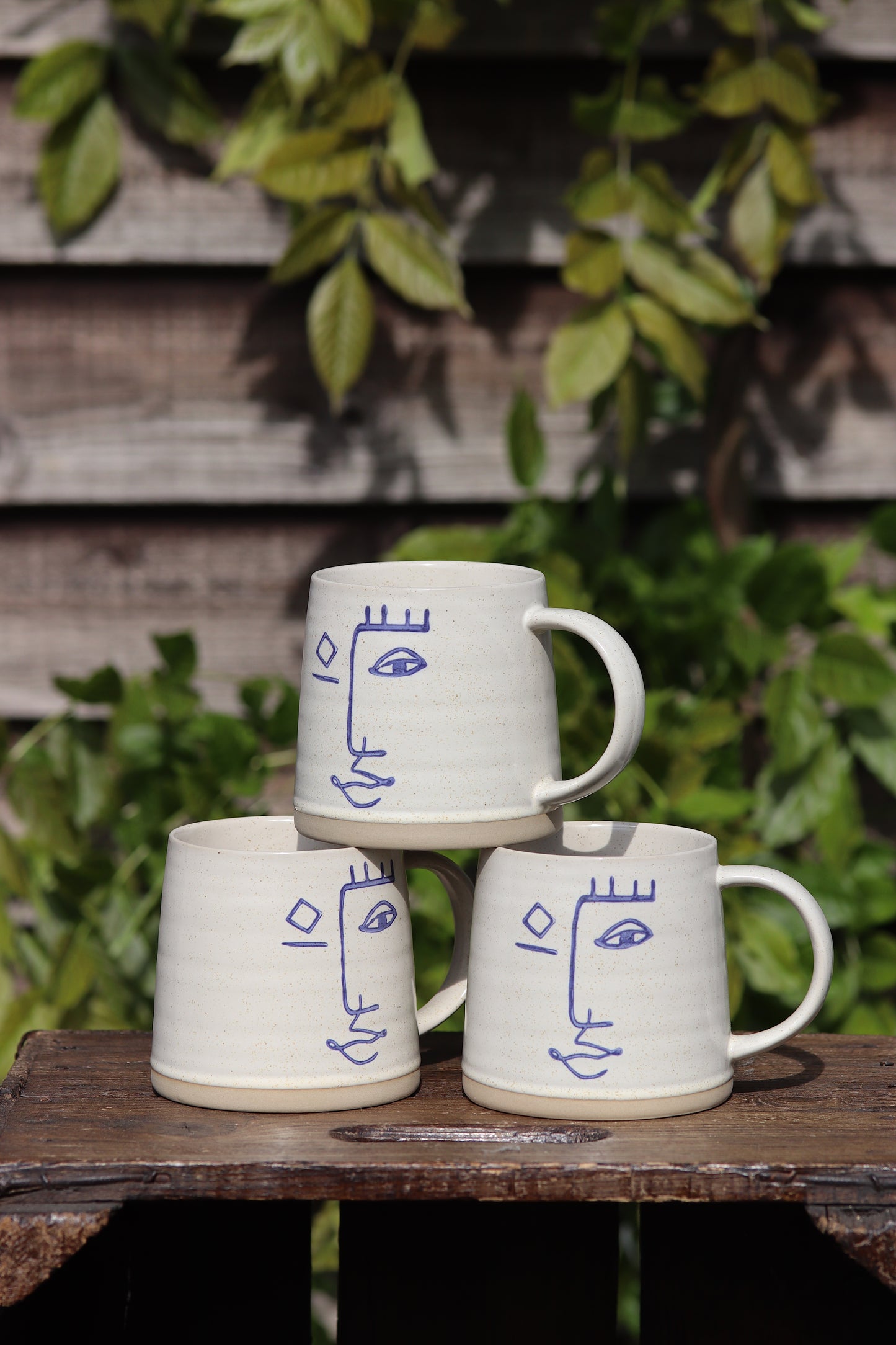 Abstract Face Mug
