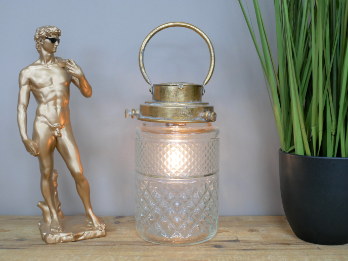 Ornate Glass Lantern