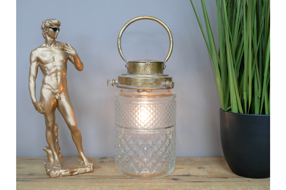 Ornate Glass Lantern