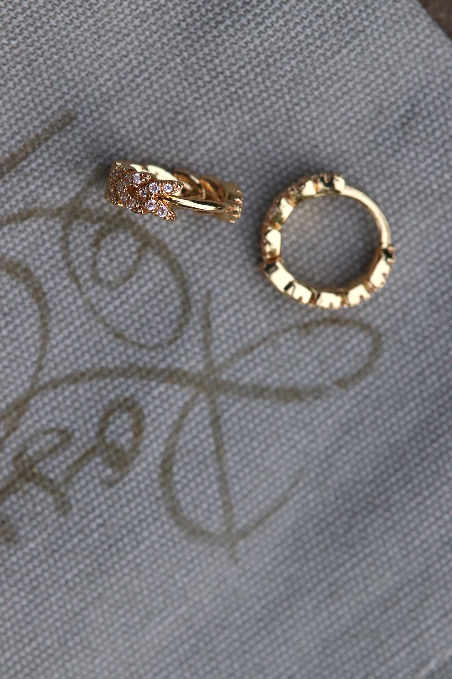 Gold Leaf Huggies