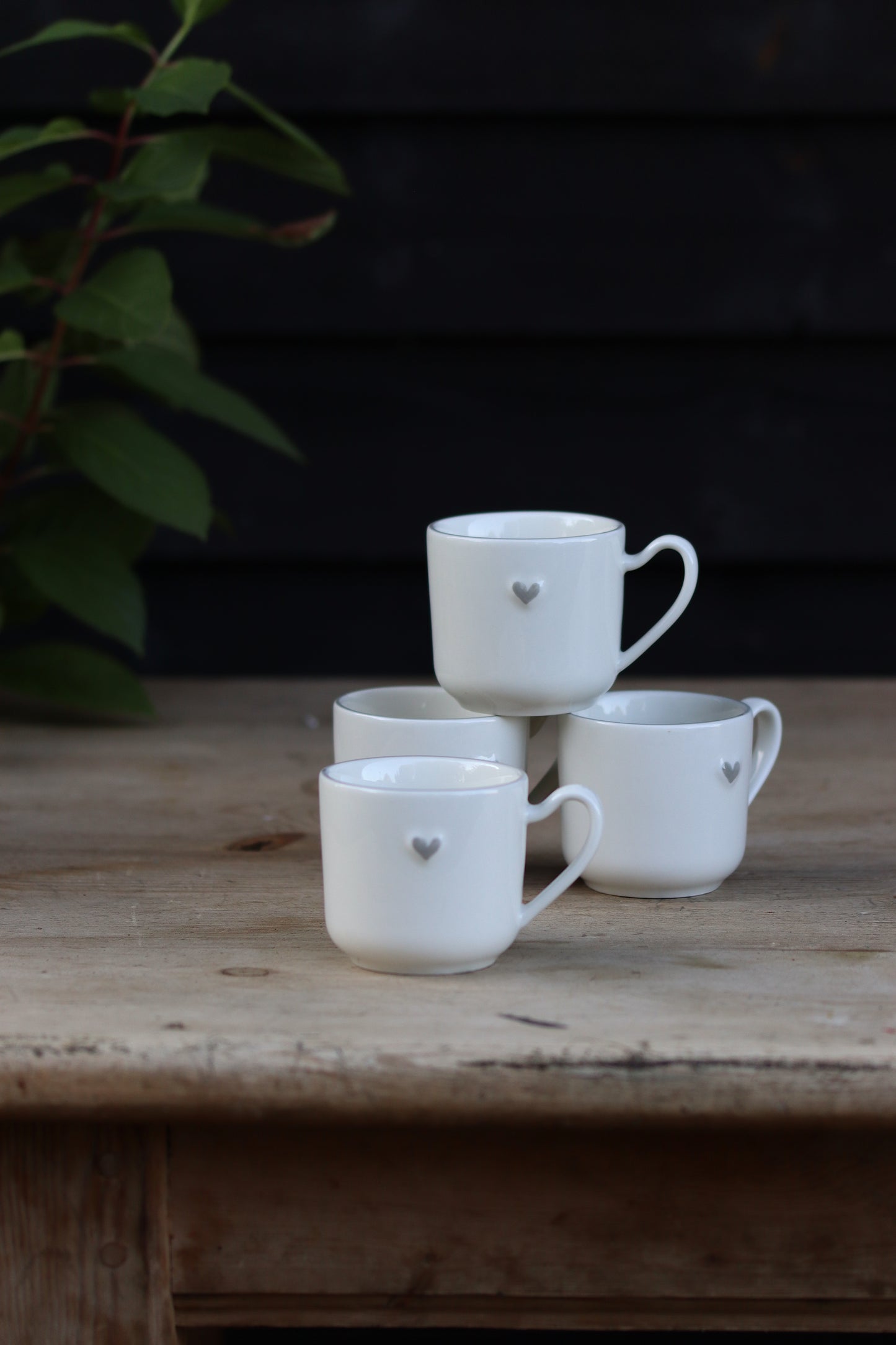 Small Heart Mugs