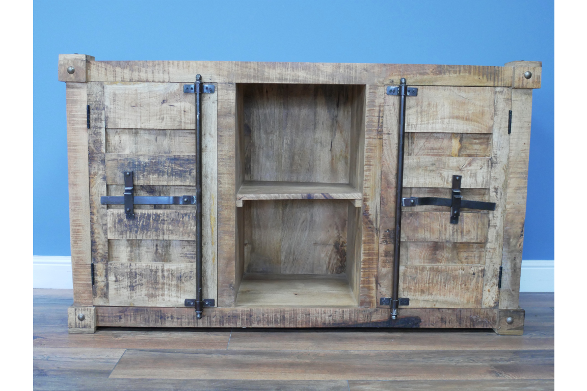 Rustic Mango Wood Sideboard