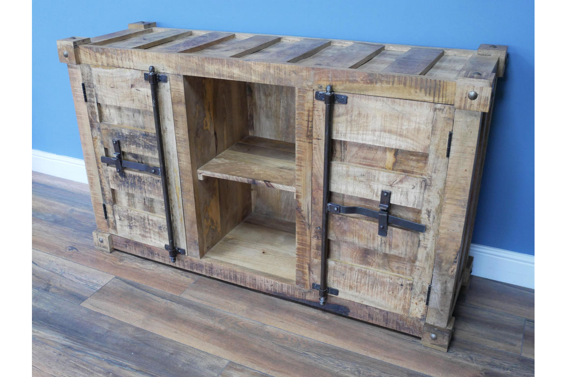 Rustic Mango Wood Sideboard