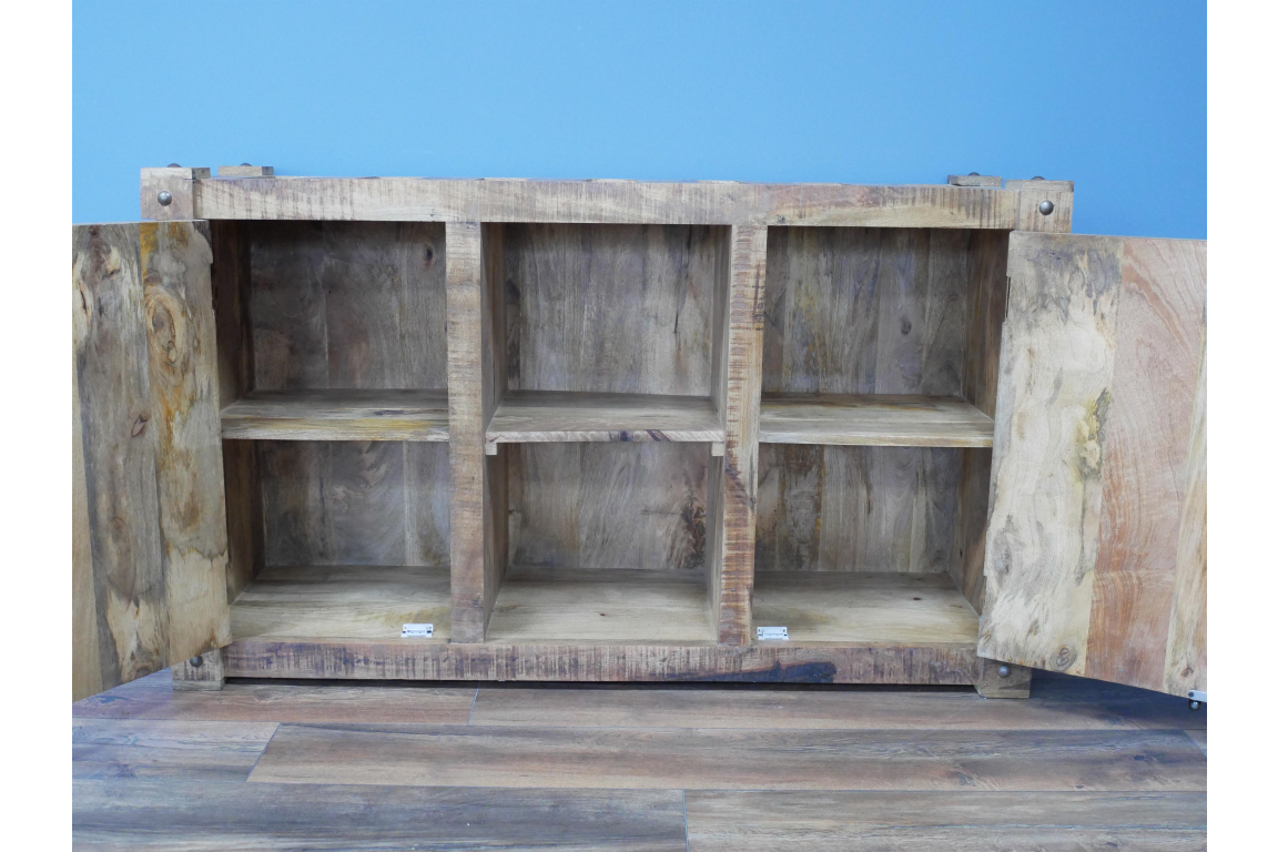 Rustic Mango Wood Sideboard