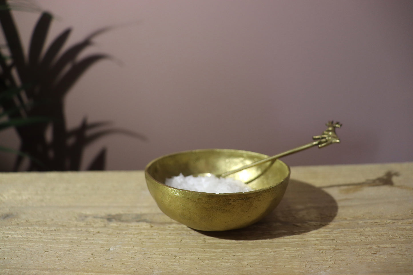 Jahi Brass Bowl - Brushed Gold