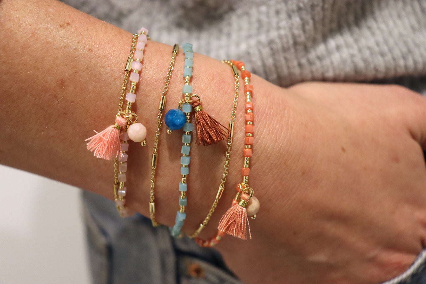 Japanese Seed Bead Bracelet (3 Colour Options)