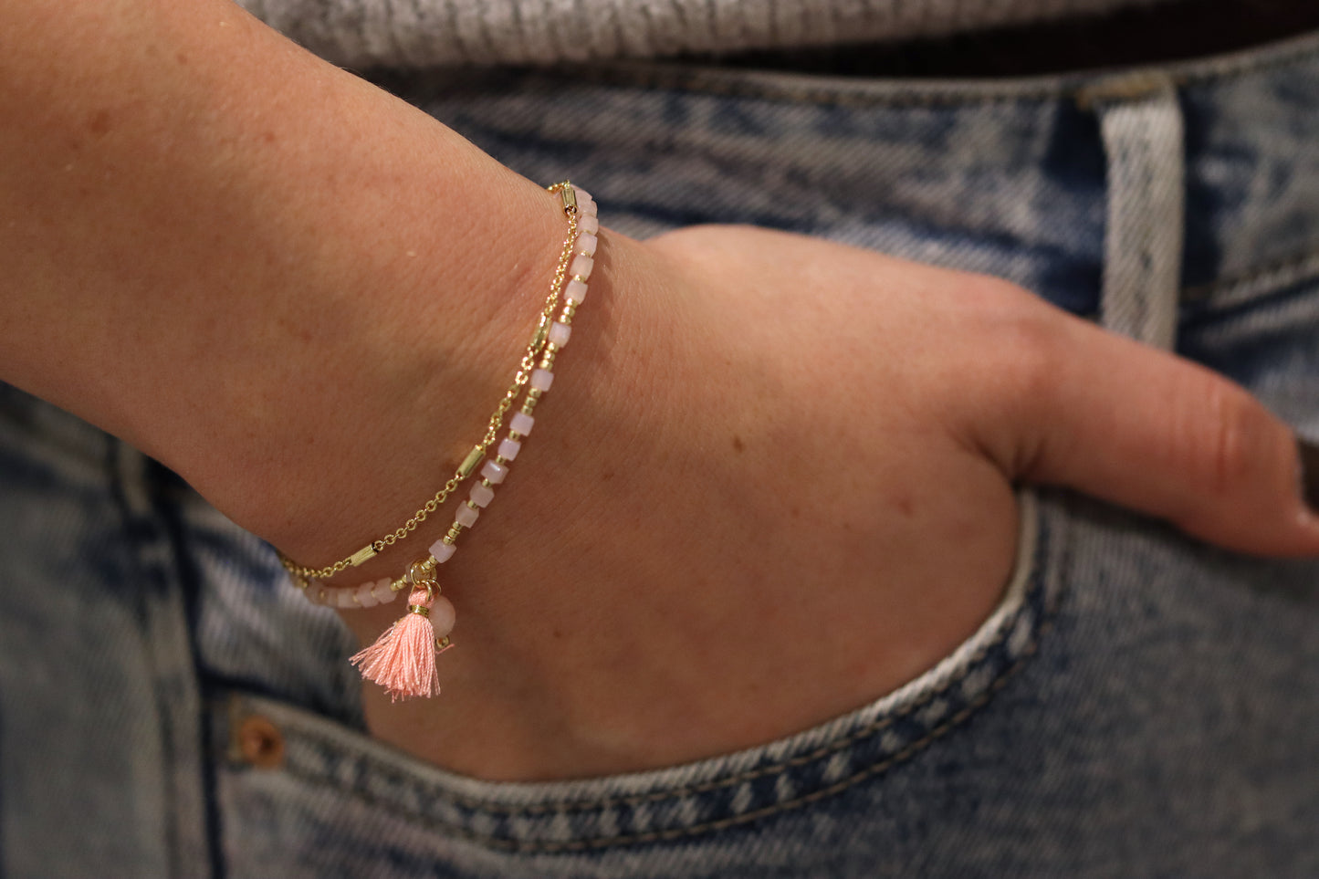 Japanese Seed Bead Bracelet (3 Colour Options)