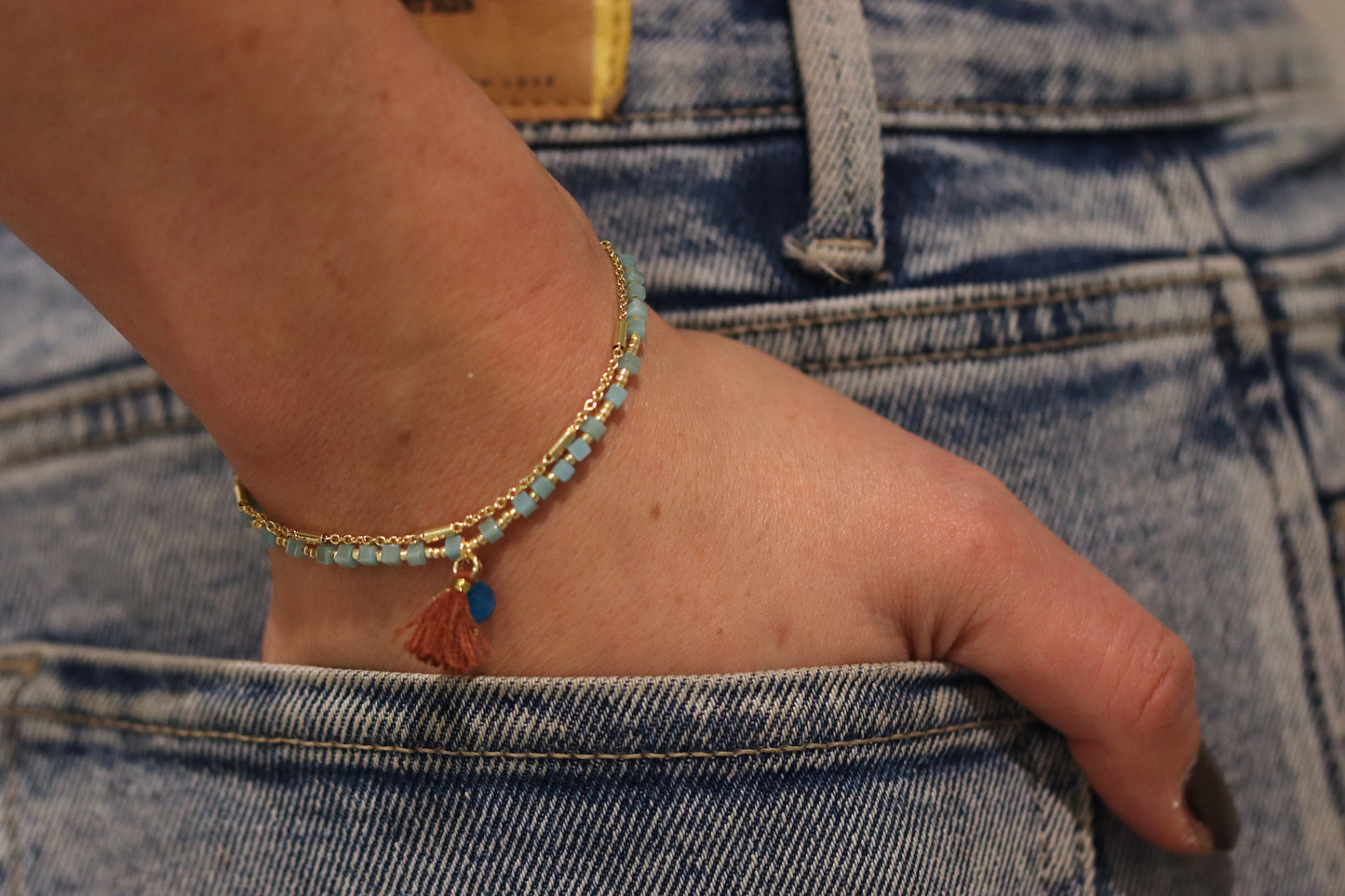 Japanese Seed Bead Bracelet (3 Colour Options)