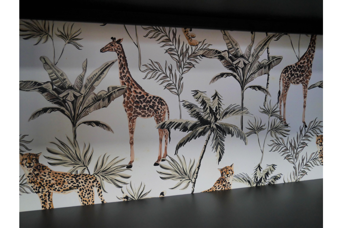 Industrial Jungle Display Cabinet