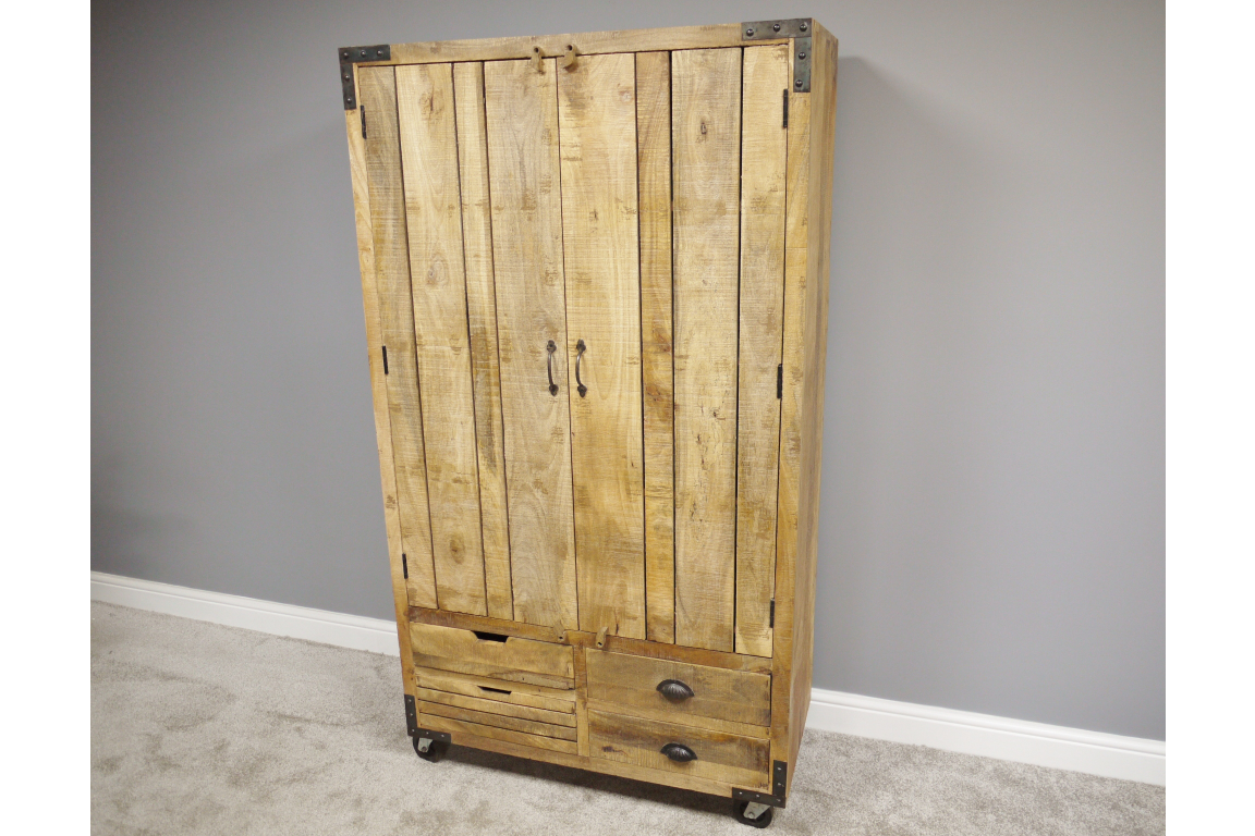Large Mango Wood Cabinet