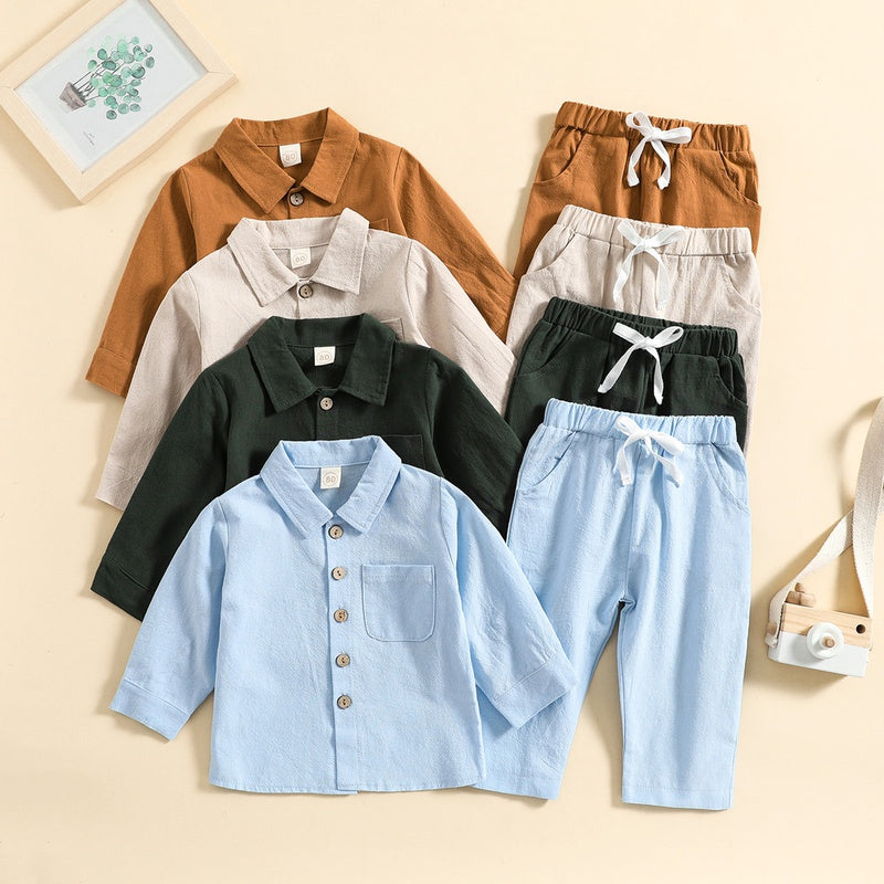 Cotton Linen-Feel Pyjamas