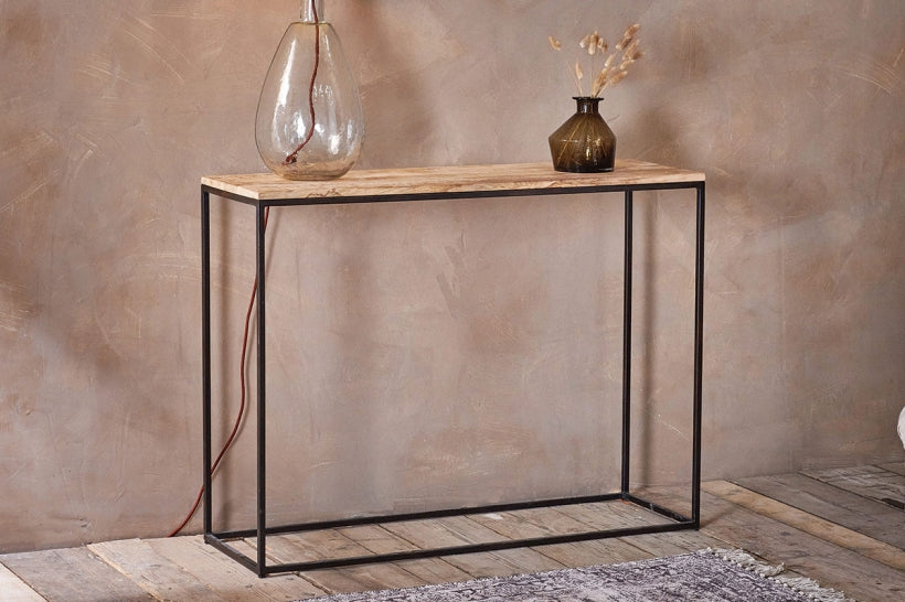 Mango Wood Console Table