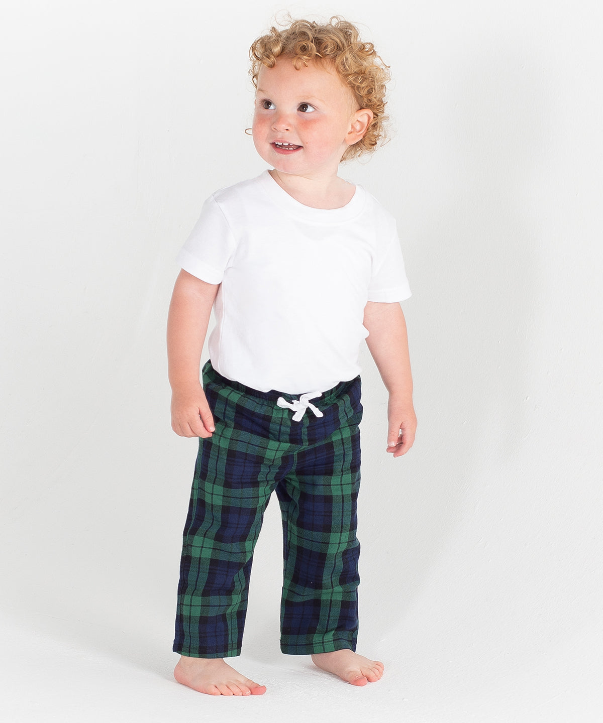 Green Tartan Pyjama Bottoms