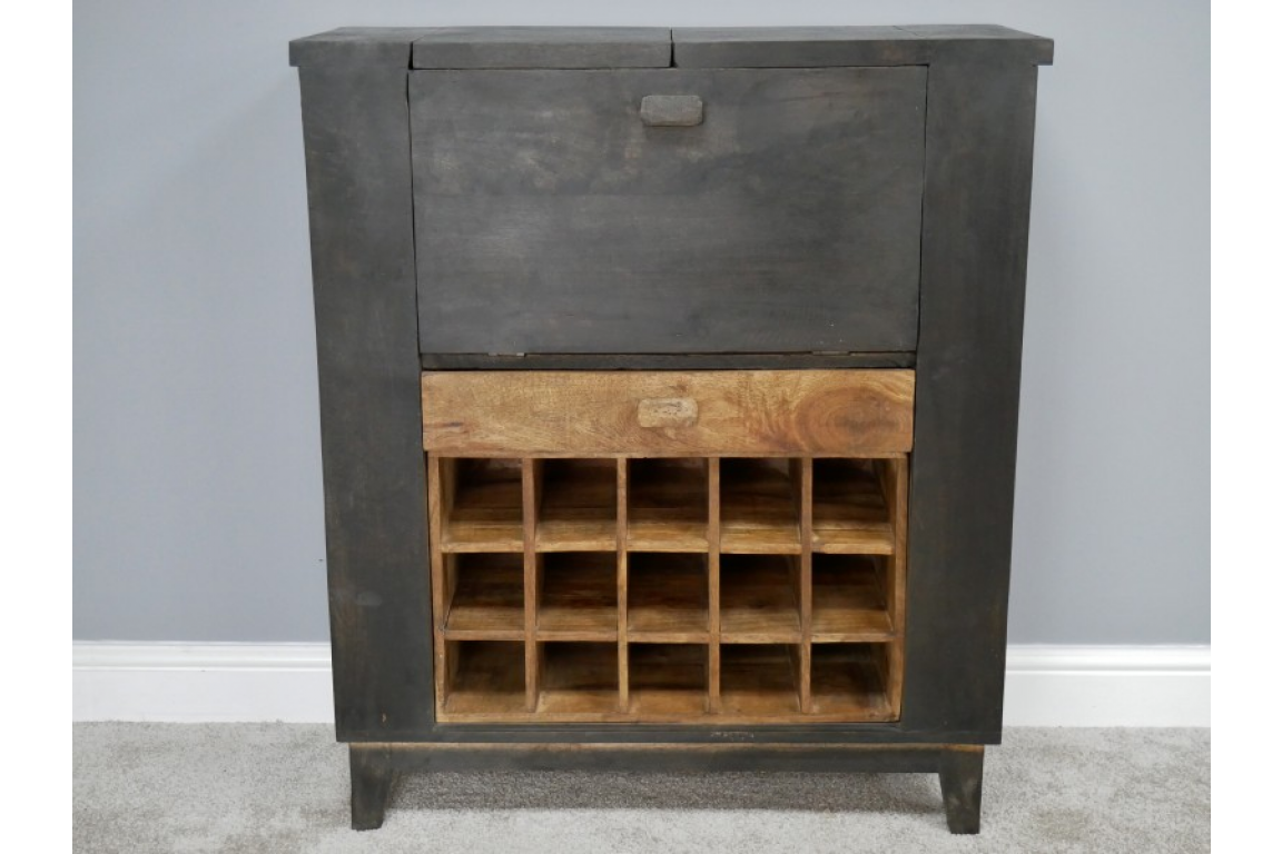 Mango Wood Wine Cabinet