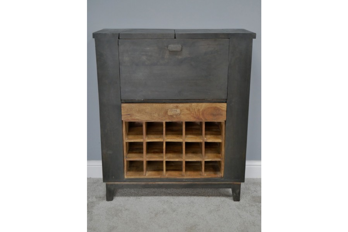 Mango Wood Wine Cabinet