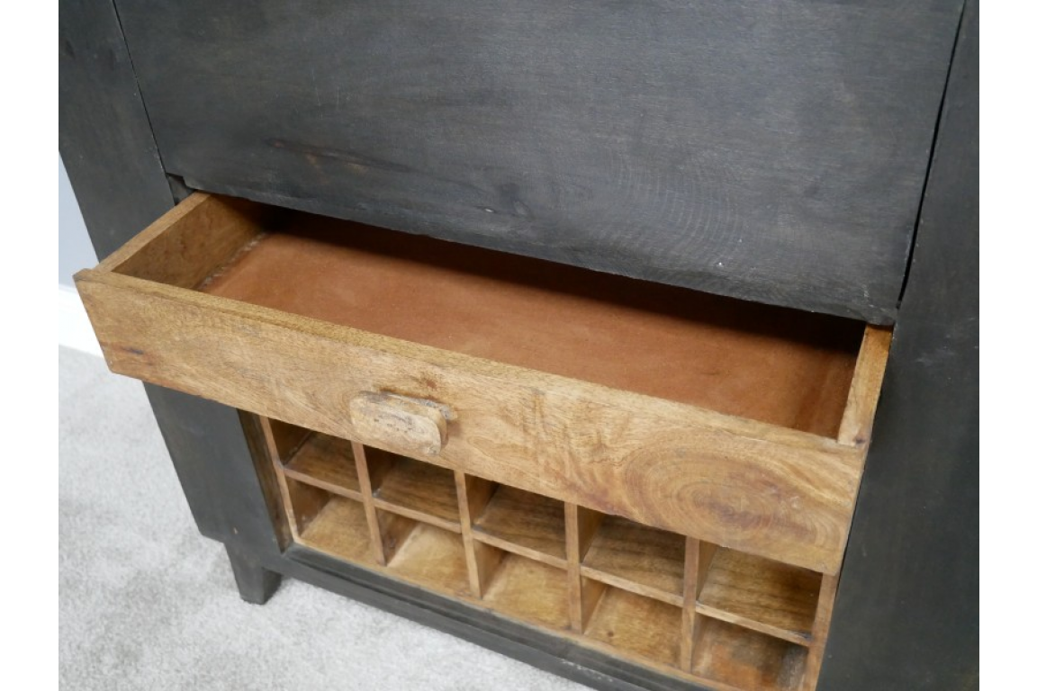 Mango Wood Wine Cabinet