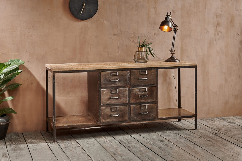 Mansu Iron & Mango Wood Sideboard