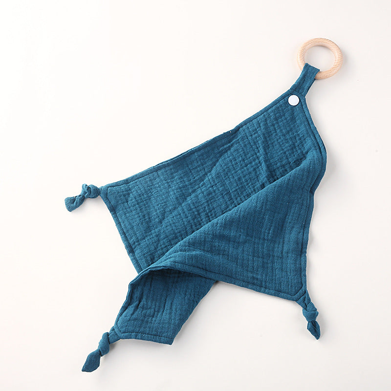 Muslin Comforter & Teething Ring