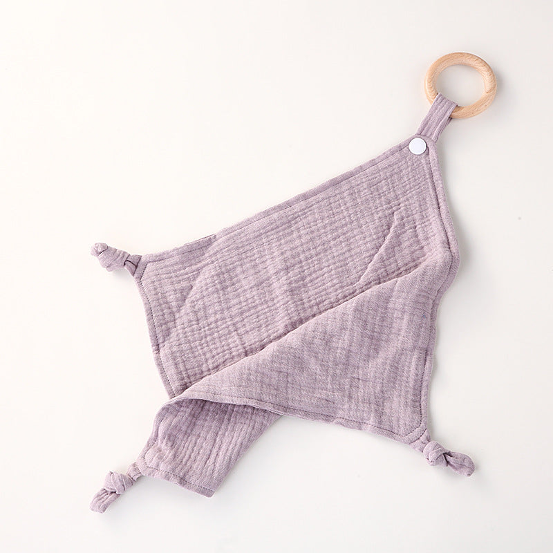 Muslin Comforter & Teething Ring