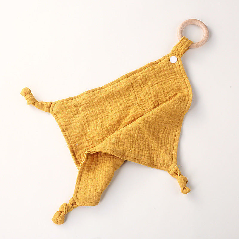 Muslin Comforter & Teething Ring