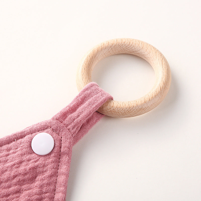 Muslin Comforter & Teething Ring