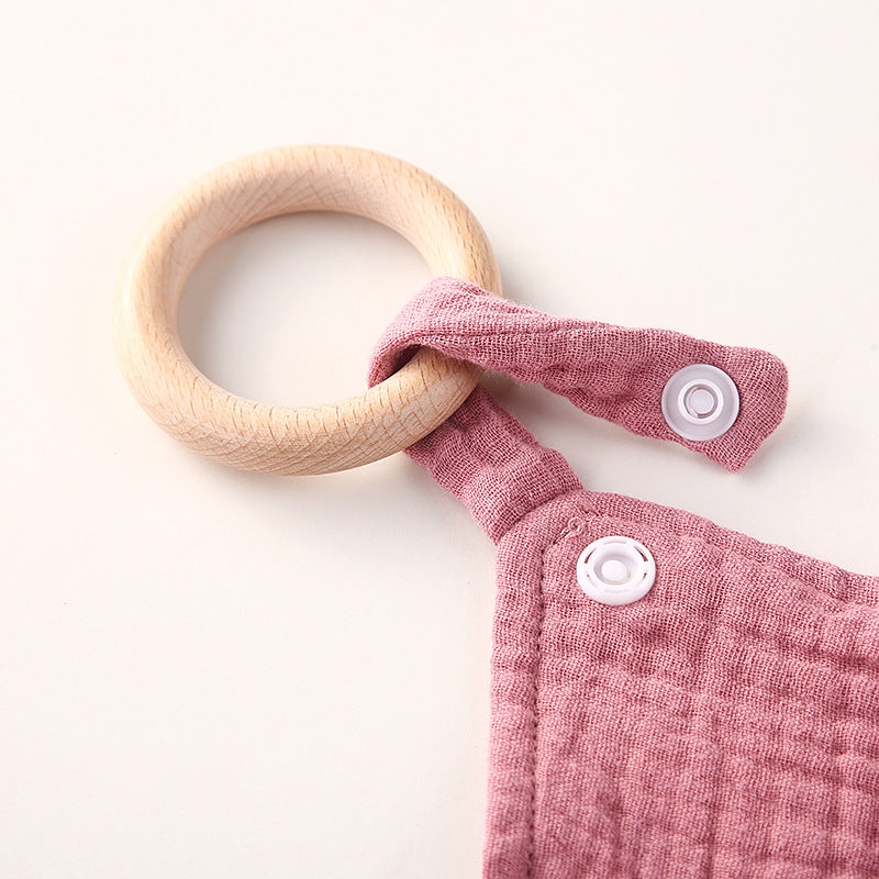 Muslin Comforter & Teething Ring