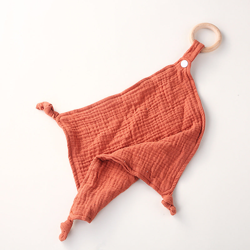 Muslin Comforter & Teething Ring