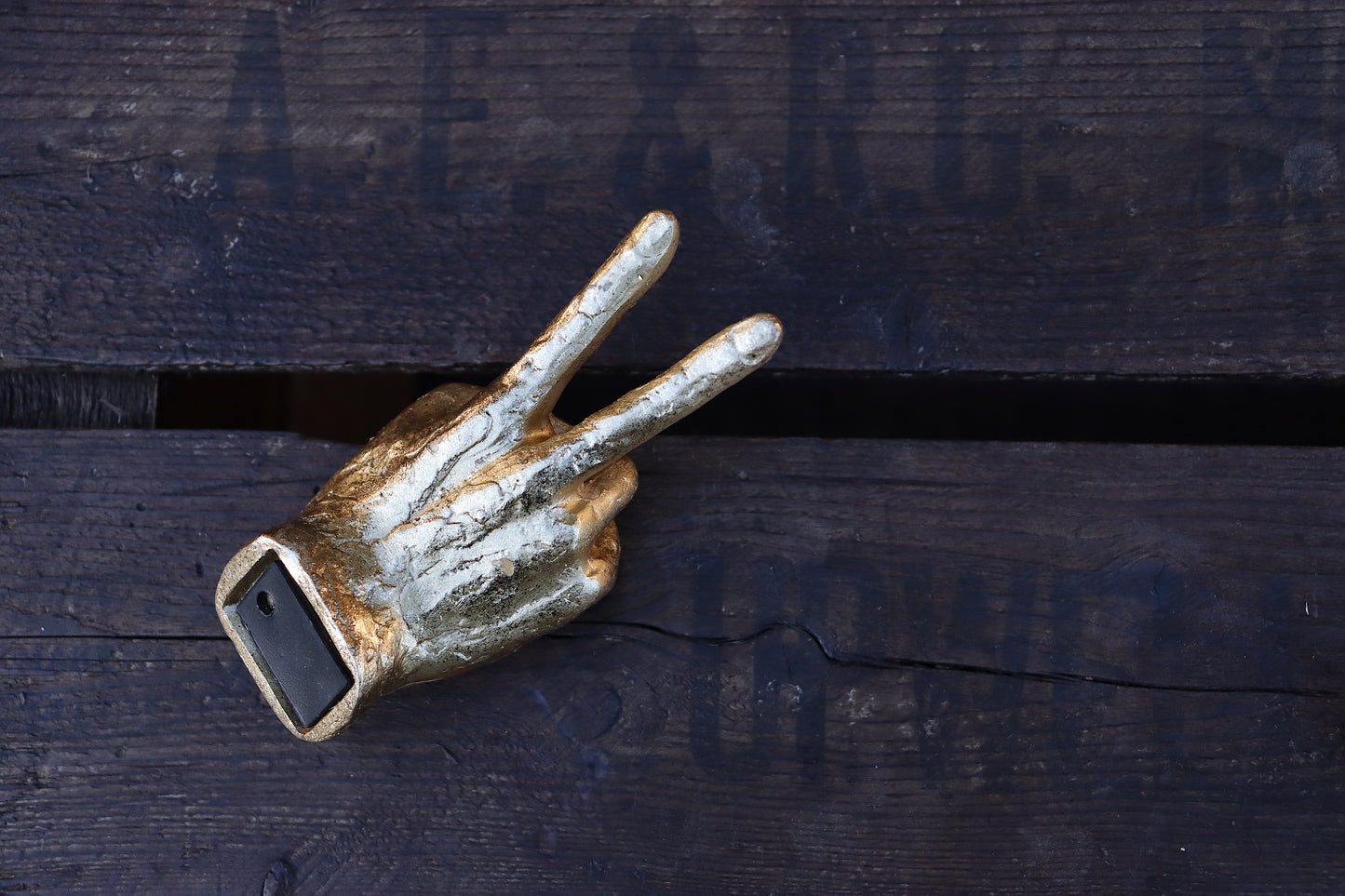 Hand Wall Hook - In 'Peace' and 'Rock On' Styles