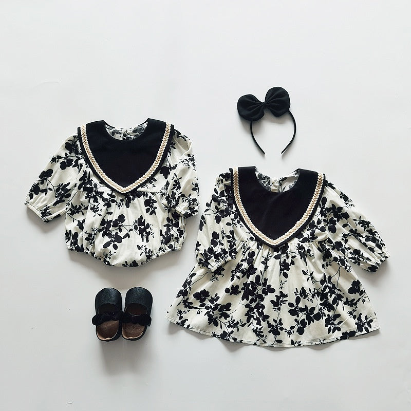 Serafina Romper & Bow Set